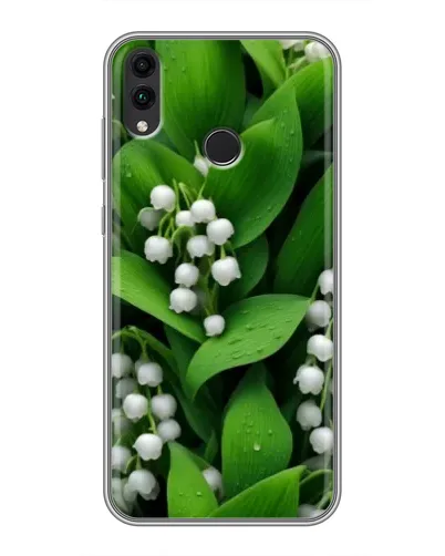 Чохол для Huawei Honor 8C з картинкою «Конвалії в зелені»