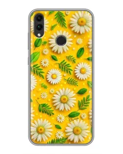 Чохол для Huawei Honor 8C з картинкою «Ромашкове сонце»