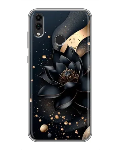 Чохол для Huawei Honor 8C з картинкою «Чорний лотос»