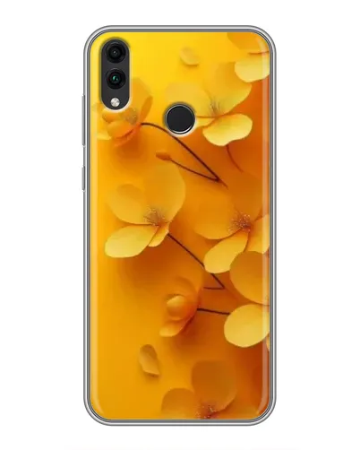 Чохол для Huawei Honor 8C з картинкою «Золоті пелюстки»