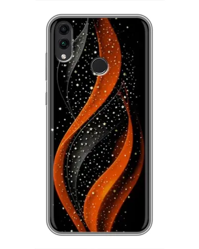 Чохол для Huawei Honor 8C з картинкою «Вогняна зоряна хвиля»