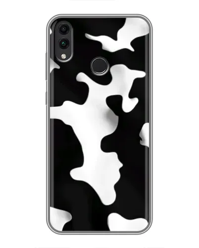 Чохол для Huawei Honor 8C з картинкою «Чорно-біла пляма»