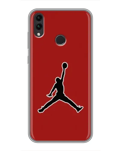 Чохол для Huawei Honor 8X Max з картинкою «Jordan Red Back»