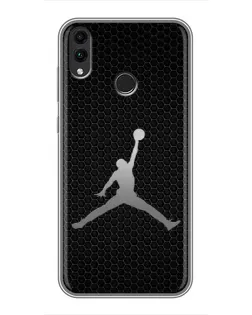 Чохол для Huawei Honor 8X Max з картинкою «Jordan Dark Carbon»