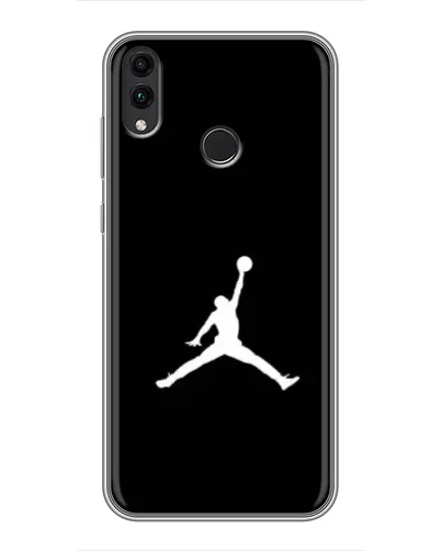 Чохол для Huawei Honor 8X Max з картинкою «Jordan Silhouette»