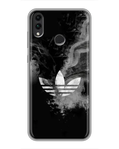 Чохол для Huawei Honor 8X Max з картинкою «Абстрактний дим Adidas»