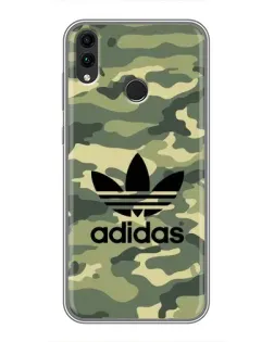 Чохол для Huawei Honor 8X Max з картинкою «Мілітарі стиль Adidas»