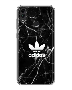 Чохол для Huawei Honor 8X Max з картинкою «Білий мармур Adidas»