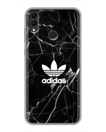 Чохол для Huawei Honor 8X Max з картинкою «Білий мармур Adidas»