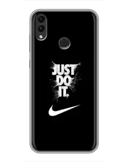 Чохол для Huawei Honor 8X Max з картинкою «Текстовий принт Nike»
