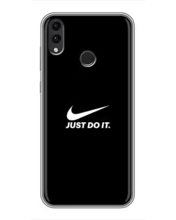 Чохол для Huawei Honor 8X Max з картинкою «Мінімалізм від Nike»