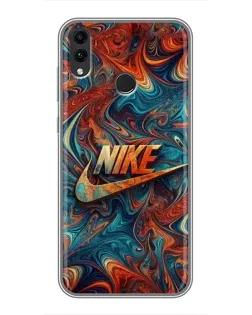 Чохол для Huawei Honor 8X Max з картинкою «Nike в абстракції»