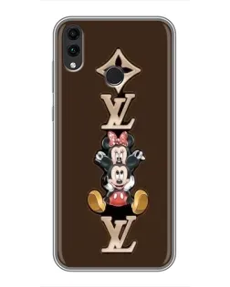 Чохол для Huawei Honor 8X Max з картинкою «LV та Міккі Маус»