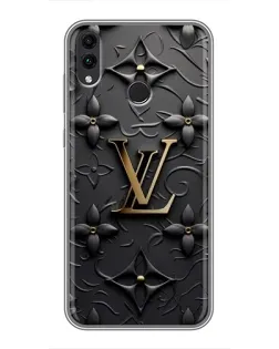 Чохол для Huawei Honor 8X Max з картинкою «Шкіряна текстура LV»