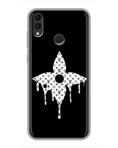 Чохол для Huawei Honor 8X Max з картинкою «Квіткова монограма»