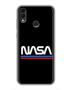 Чохол для Huawei Honor 8X Max з картинкою «NASA — класика Red Blue» Чохол для Huawei Honor 8X Max з картинкою «NASA — класика Red Blue»