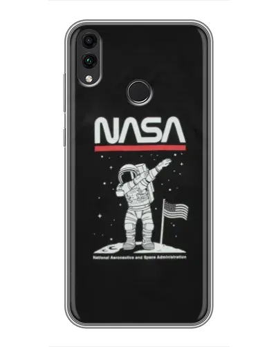 Чохол для Huawei Honor 8X Max з картинкою «NASA — крокуємо по Місяцю» Чохол для Huawei Honor 8X Max з картинкою «NASA — крокуємо по Місяцю»