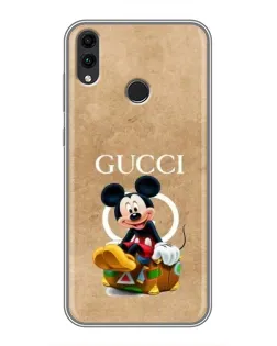 Чехол для Huawei Honor 8X Max с картинкой «Микки Маус Gucci — крафт»