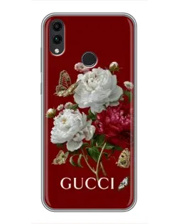 Чехол для Huawei Honor 8X Max с картинкой «Gucci —  сад»