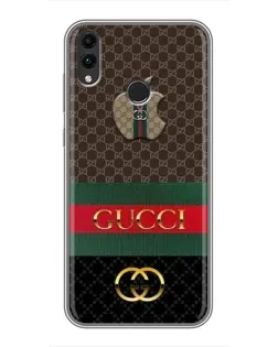 Чехол для Huawei Honor 8X Max с картинкой «Gucci — брендированный десерт»