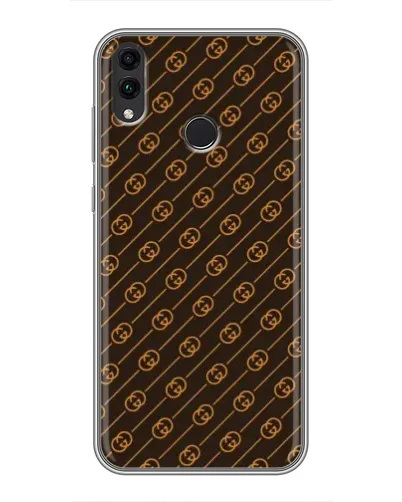 Чехол для Huawei Honor 8X Max с картинкой «Gucci — золотые диагонали» Чехол для Huawei Honor 8X Max с картинкой «Gucci — золотые диагонали»