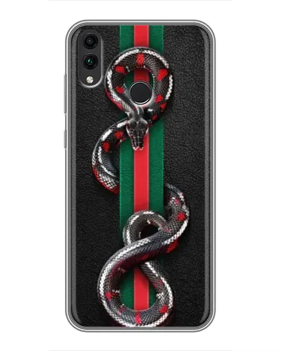 Чохол для Huawei Honor 8X Max з картинкою «Gucci — змія на смузі» Чохол для Huawei Honor 8X Max з картинкою «Gucci — змія на смузі»