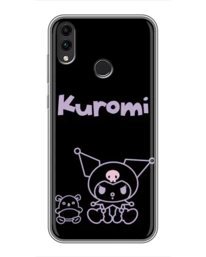 Чехол для Huawei Honor 8X Max с картинкой «Kuromi — черный минимализм» Чехол для Huawei Honor 8X Max с картинкой «Kuromi — черный минимализм»