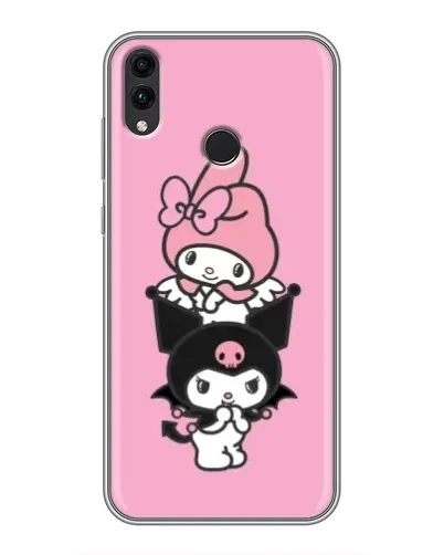 Чехол для Huawei Honor 8X Max с картинкой «My Melody и Kuromi» Чехол для Huawei Honor 8X Max с картинкой «My Melody и Kuromi»