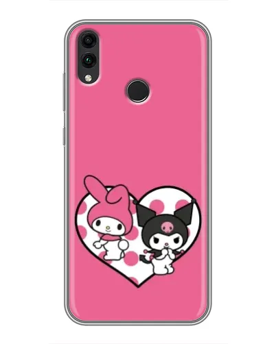 Чехол для Huawei Honor 8X Max с картинкой «Kuromi и My Melody» Чехол для Huawei Honor 8X Max с картинкой «Kuromi и My Melody»