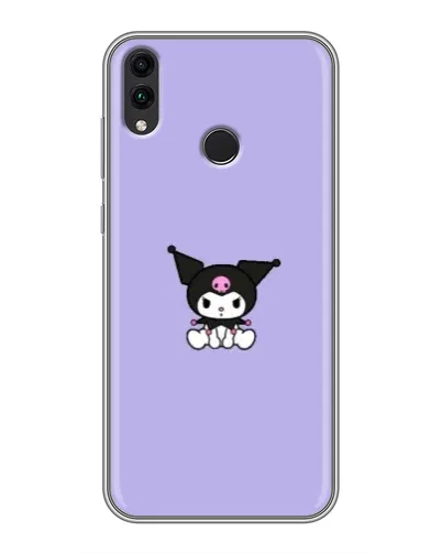 Чехол для Huawei Honor 8X Max с картинкой «Kuromi — фиолетовый минимализм» Чехол для Huawei Honor 8X Max с картинкой «Kuromi — фиолетовый минимализм»