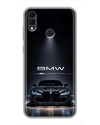 Чохол для Huawei Honor 8X Max з картинкою «BMW крізь нічне місто» Чохол для Huawei Honor 8X Max з картинкою «BMW крізь нічне місто»