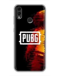 Чохол для Huawei Honor 8X Max з картинкою «Яскравий логотип PUBG»