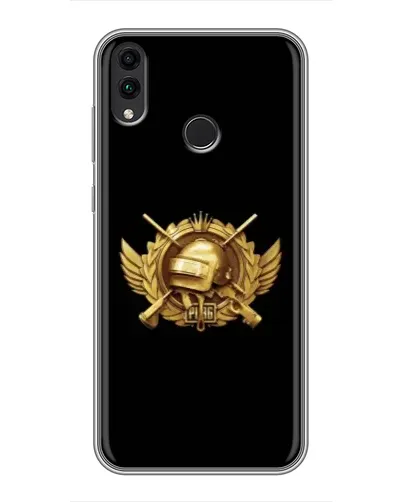 Чохол для Huawei Honor 8X Max з картинкою «PUBG — помаранчевий градієнт»