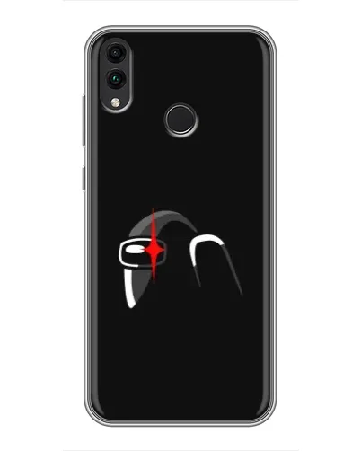 Чехол для Huawei Honor 8X Max с картинкой «Among Us шлем»
