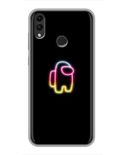 Чехол для Huawei Honor 8X Max с картинкой «Among Us градиент»