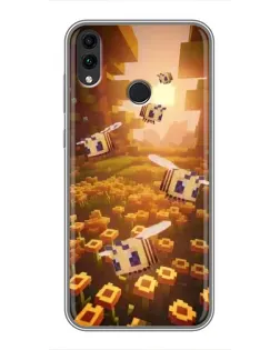 Чехол для Huawei Honor 8X Max с картинкой «Поле подсолнухов»