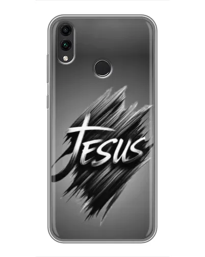 Чехол для Huawei Honor 8X Max с картинкой «Надпись Jesus Graffiti»