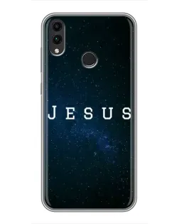 Чехол для Huawei Honor 8X Max с картинкой «Звездное небо Jesus»
