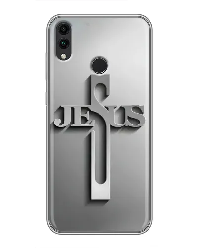 Чохол для Huawei Honor 8X Max з картинкою «Металевий хрест Jesus» Чохол для Huawei Honor 8X Max з картинкою «Металевий хрест Jesus»