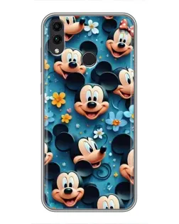 Чохол для Huawei Honor 8X Max з картинкою «Паттерн Міккі та Мінні»