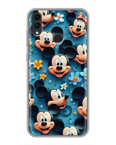 Чохол для Huawei Honor 8X Max з картинкою «Паттерн Міккі та Мінні»