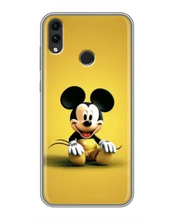 Чохол для Huawei Honor 8X Max з картинкою «Міккі на жовтому»
