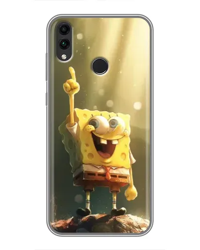 Чохол для Huawei Honor 8X Max з картинкою «Сяючий Спанч Боб» Чохол для Huawei Honor 8X Max з картинкою «Сяючий Спанч Боб»