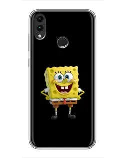 Чохол для Huawei Honor 8X Max з картинкою «Класичний Губка Боб»