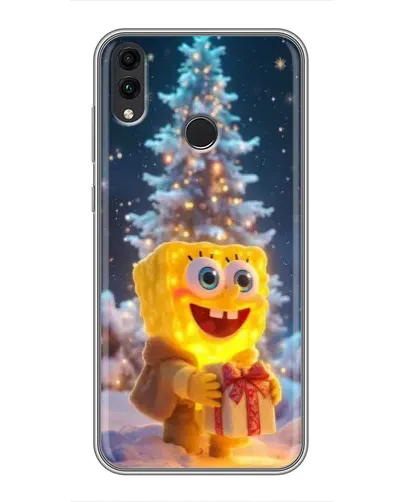 Чохол для Huawei Honor 8X Max з картинкою «Різдвяний Спанч Боб» Чохол для Huawei Honor 8X Max з картинкою «Різдвяний Спанч Боб»