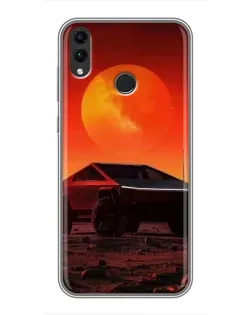 Чохол для Huawei Honor 8X Max з картинкою «Cybertruck на Марсі»