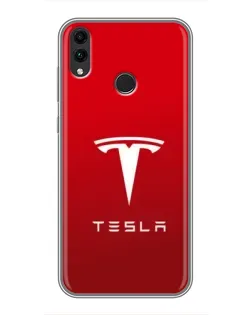 Чохол для Huawei Honor 8X Max з картинкою «Tesla Red Classic»