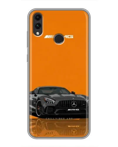 Чехол для Huawei Honor 8X Max с картинкой «Оранжевый Mercedes AMG» Чехол для Huawei Honor 8X Max с картинкой «Оранжевый Mercedes AMG»