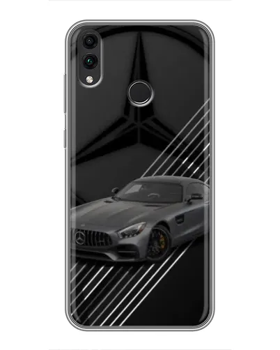 Чехол для Huawei Honor 8X Max с картинкой «Mercedes AMG — графика» Чехол для Huawei Honor 8X Max с картинкой «Mercedes AMG — графика»