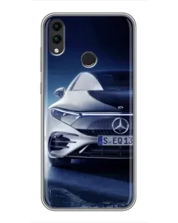 Чехол для Huawei Honor 8X Max с картинкой «Mercedes EQ — будущее»
